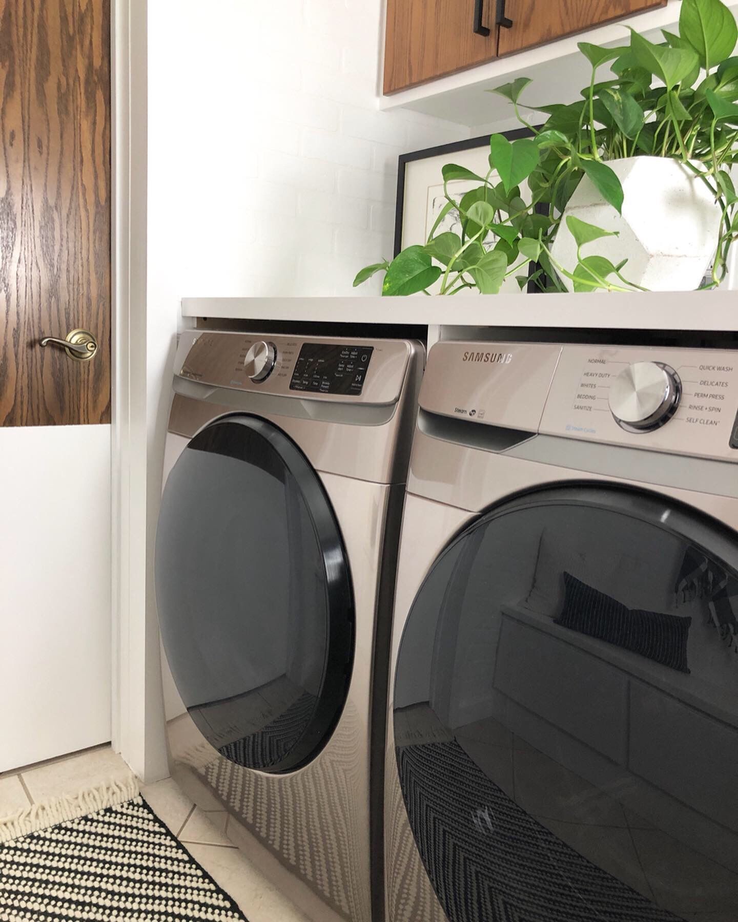 Samsung AI Ecobubble Washer Dryer Front Load