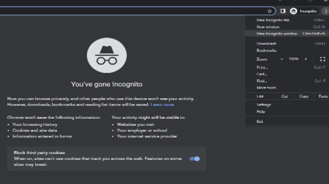 Tab Incognito