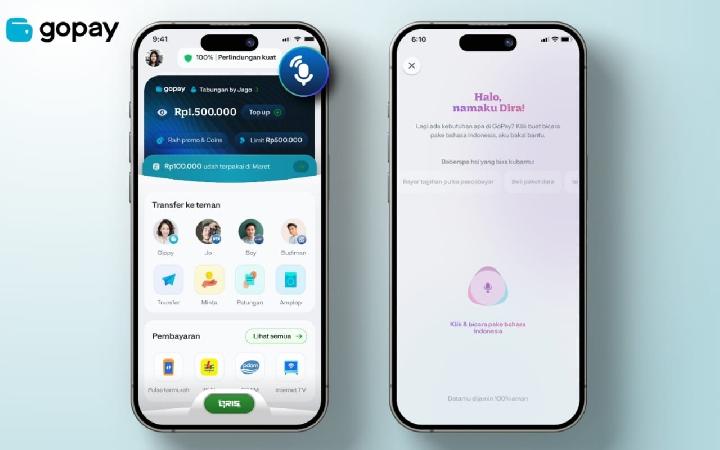 GoTo Luncurkan 'Dira' di Aplikasi GoPay