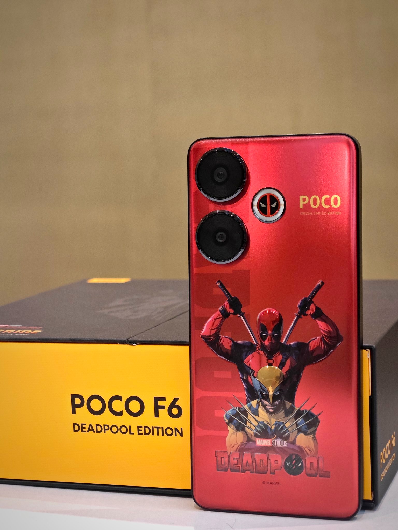 Poco F6 Deadpool Limited