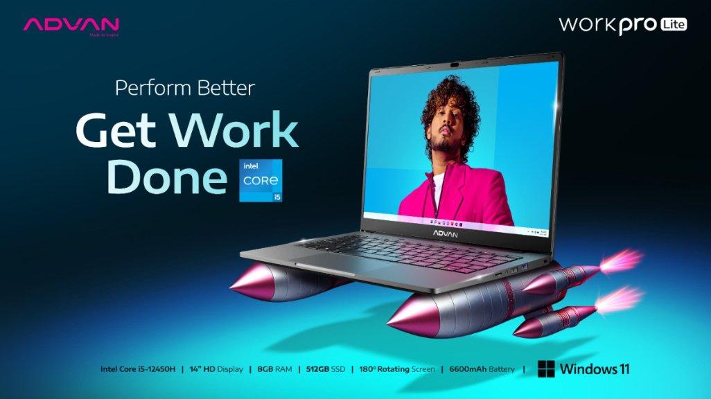 Advan Workpro Lite: Laptop 4 Jutaan dengan Fitur Menggoda