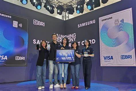BRI dan Samsung Kerja sama Rilis Kartu Kredit Langsung Terintegrasi pada BRI Card