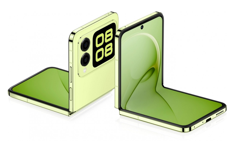 Ponsel Lipat "Clamshell" Huawei Nova Flip Meluncur