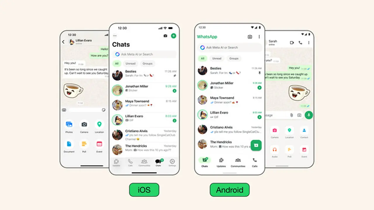 Video Call WhatsApp Makin Asyik dengan Sentuhan AR