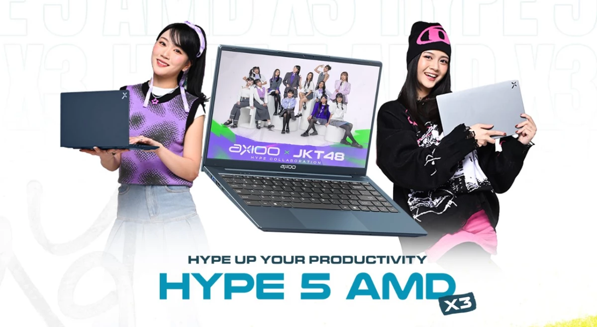 Axioo Hype 5 AMD X3: Laptop JKT48 dengan Harga 4 Jutaan