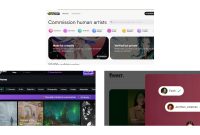VGen, Fiverr, dan DeviantArt