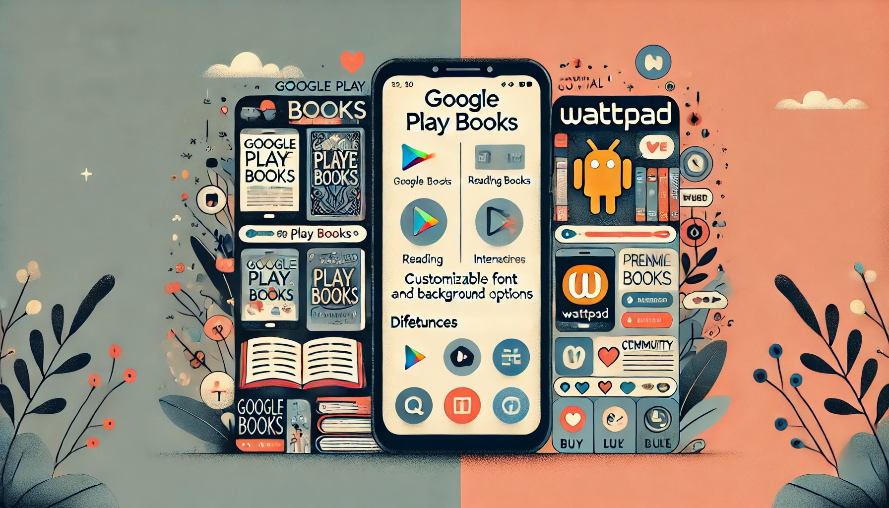 Google Play Books vs. Wattpad:Mana yang Lebih Baik bagi Kamu?